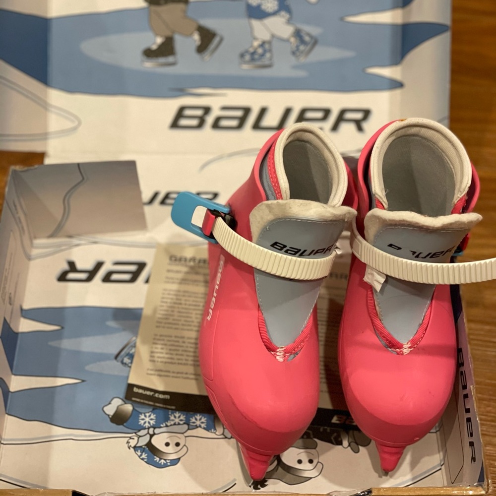 BAUER LIL ANGEL ICE SKATES - YOUTH